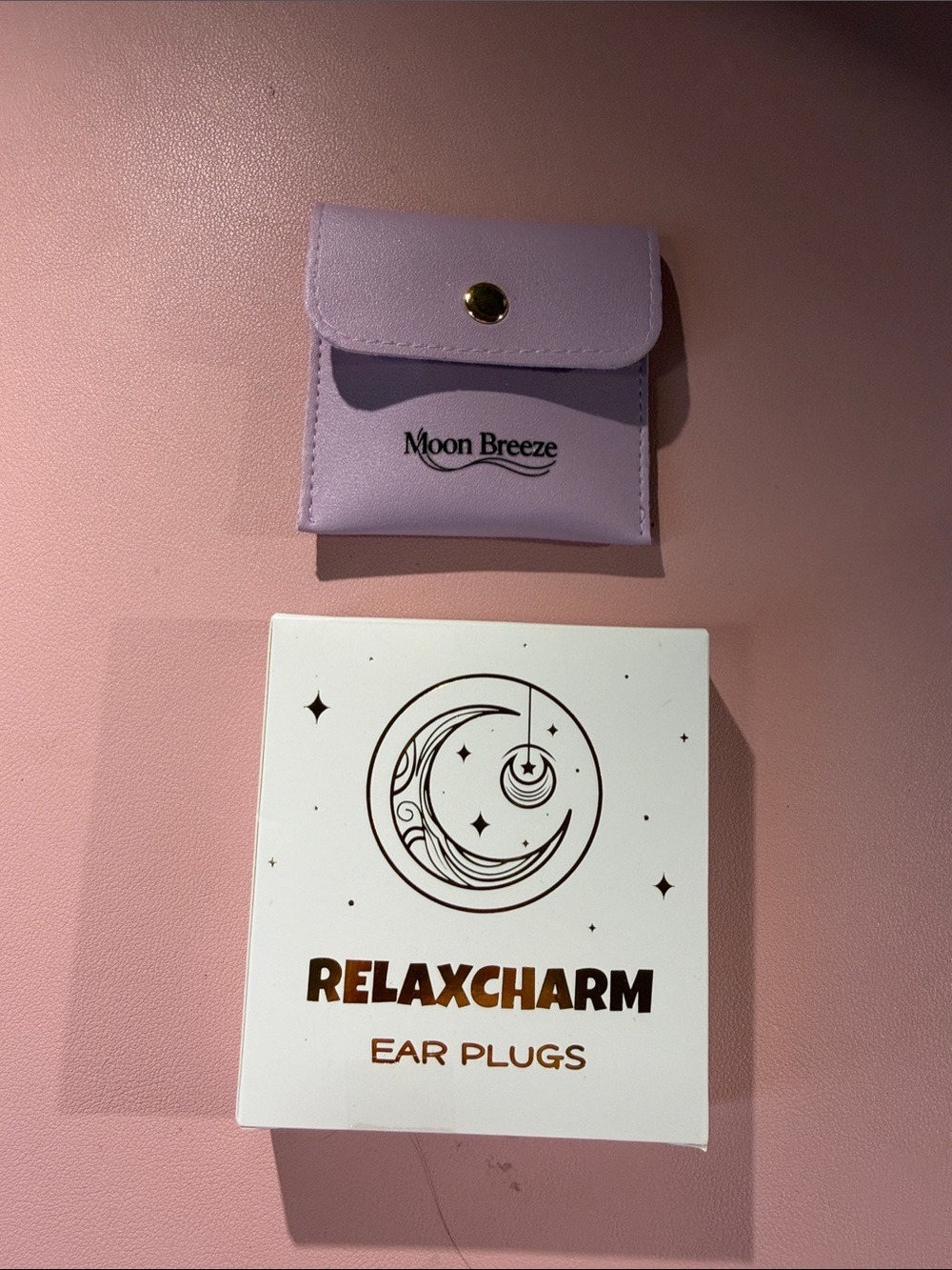 RELAXCHARM Ear Plugs with Moon Breeze Earring & Cuff